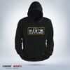 “Warning Death” Islamic Hoodie (Black)