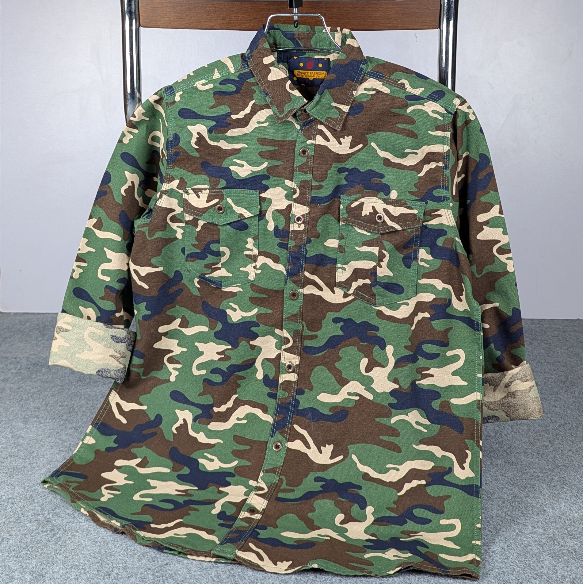 Fashionable Casual Shirt for Men (Green)