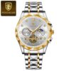 POEDAGAR 996 Luxury Man Luminous Chronograph Watch for Men Stainless Steel Men's Quartz Watches