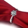 Diamond Cut Zirconia Superflow Ring (Adjustable)