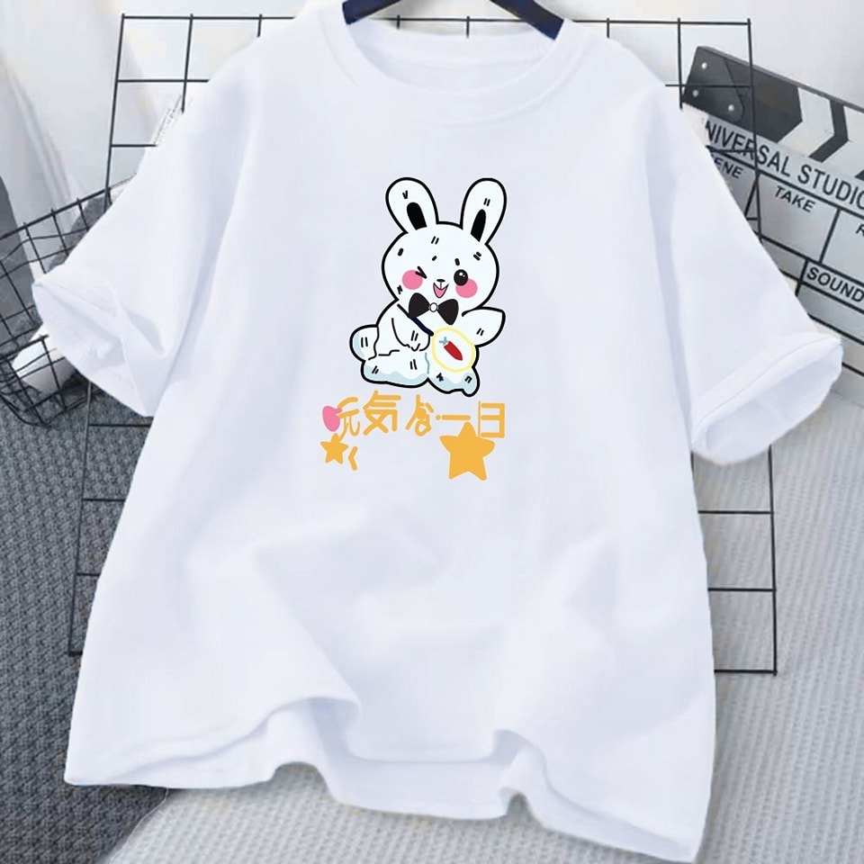 Lovely Drop shoulder T shirt for Women