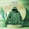Premium Comfortable (Turi-Green) Ladies winter hoodie