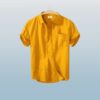 Men's Stylish Half Sleev  Casual  Solid Shirt ( Khatali )