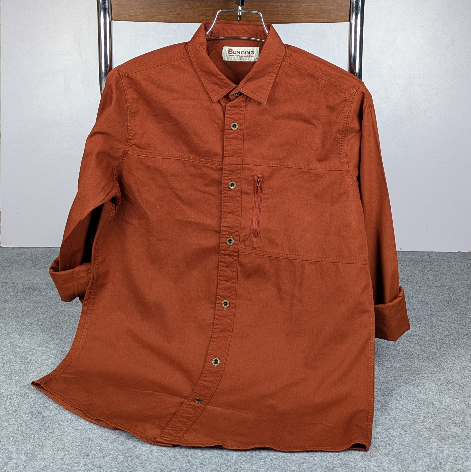Kaiser Cotton Stylish Full Sleeve Shirt (Ment)