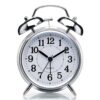 Round Cooper Metal Twin Bell Alarm Clock(choto)