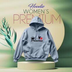 Premium Comfortable (Princess-Sky) Ladies winter hoodie