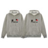 Comfortable Winter (Prince & Princess-Gray) Couple Hoodie