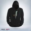 “Palestine-Map” Islamic Hoodie (Black)