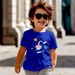 Space (Cotton) T-Shirt for Kids