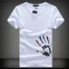 Stylish Half Sleeve Jersey Fabrics T-Shirt For Men