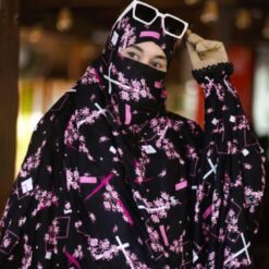 Elegant Palazzo long Khimar Set