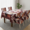 China Premium 3D Print Table Cloth Set