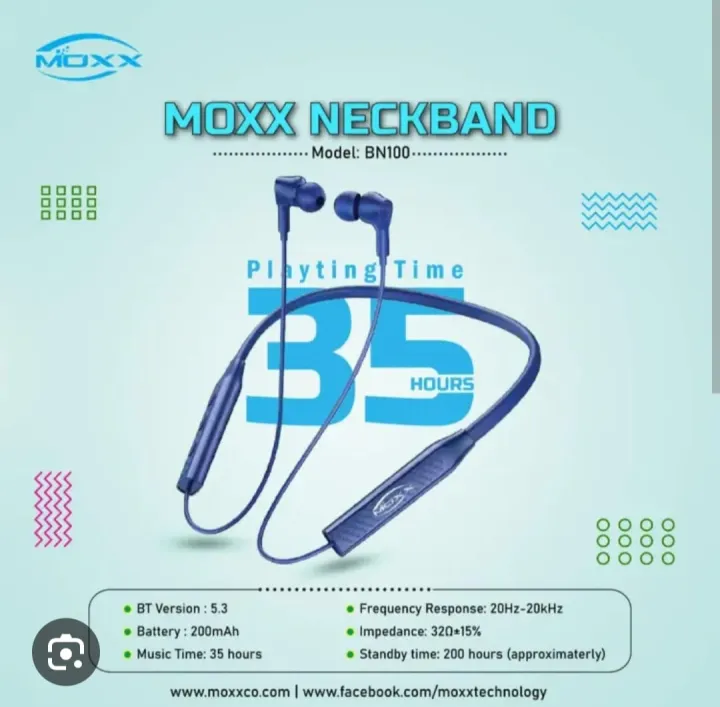 MOXX Wireless Neckband (BN-100)