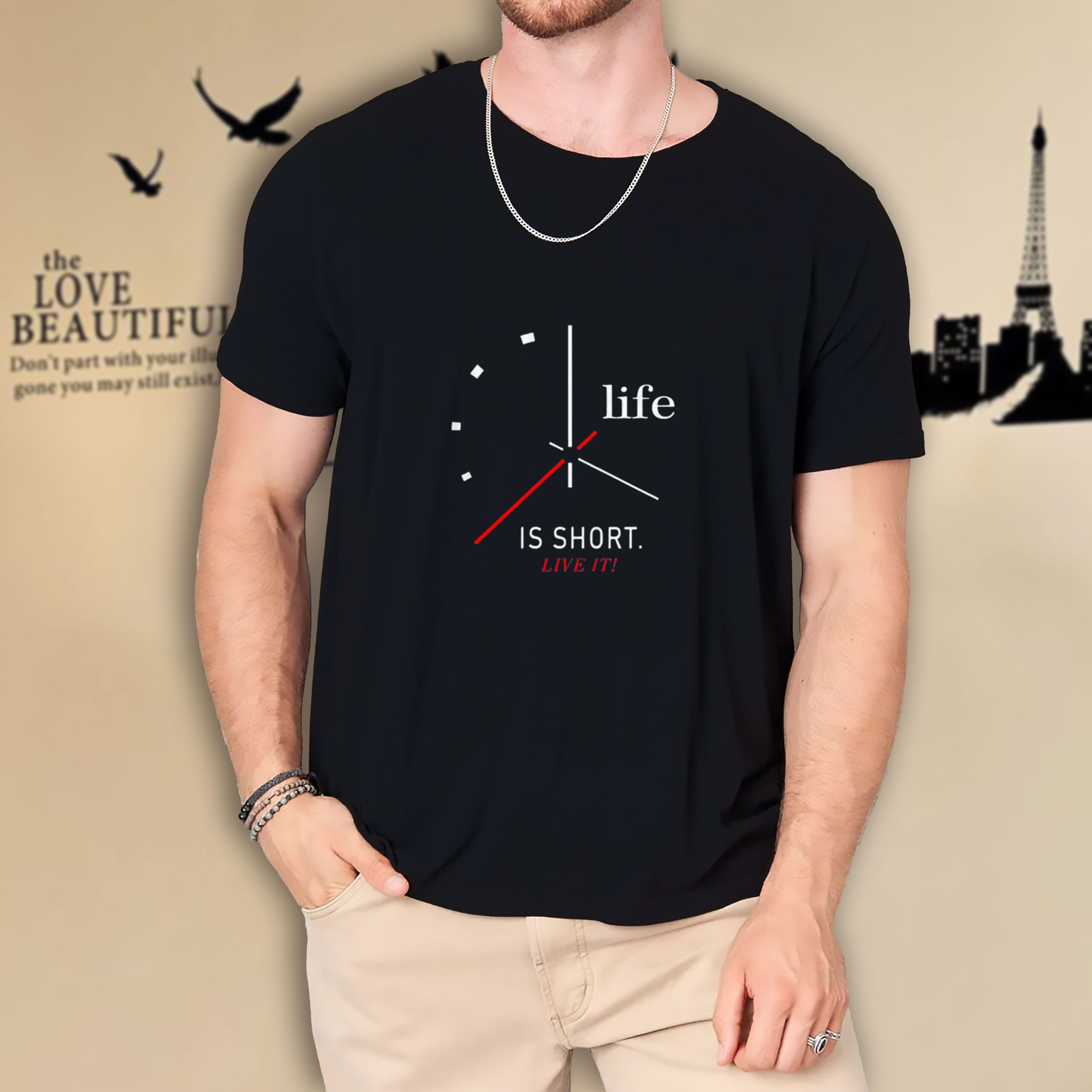 Exclusive Design Cotton T - shirt For Men's