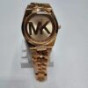 MICHAEL KORS Stainless Steel fashionable Men's  watches Rose Gold