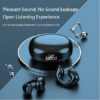 Painless Wear Ear-clip Earphones, Air Conduction, HiFi Stereo, Clip On Wireless Earphone, Touch Control Model LY22