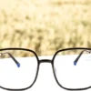 Full Rim Square Blue Cut Computer Glass For Men & Women  (53 mm)