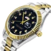 Rolex Quartz Movement Stainless Steel Analog Watch for Men