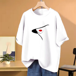 Lovely Drop shoulder T-shirt for Women