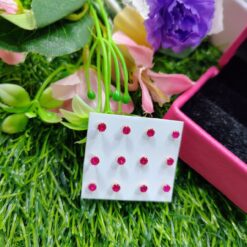 tiny crystal Circel Nose pin For Women ( Sigle pcs)